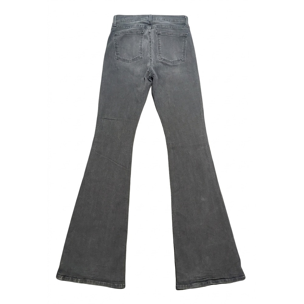 Pistola Faded Black High Rise Flare Jeans Patch Pocket Style P8003 Size 27 - Picture 7 of 7